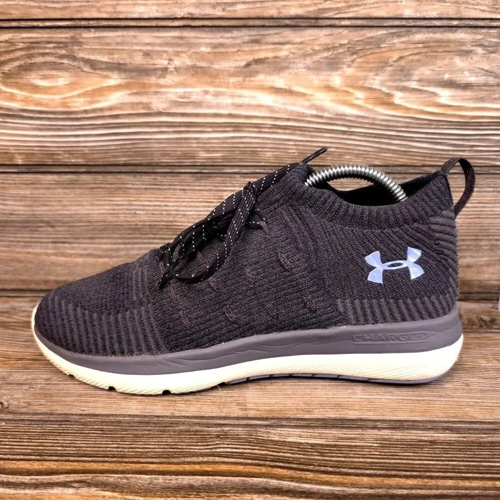 Under Armour Sling Flex Rise Anthracite Knit Running Shoes Women's Size 8 - Picture 7 of 9